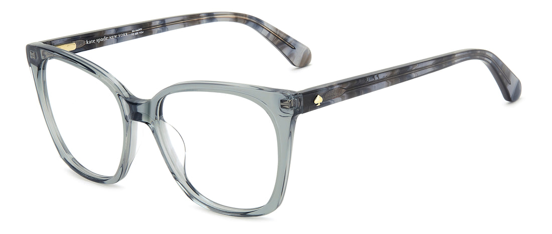 Gafas graduadas kate spade ks taya 2 kb7 gris square femenino talla 52mm - Vista principal