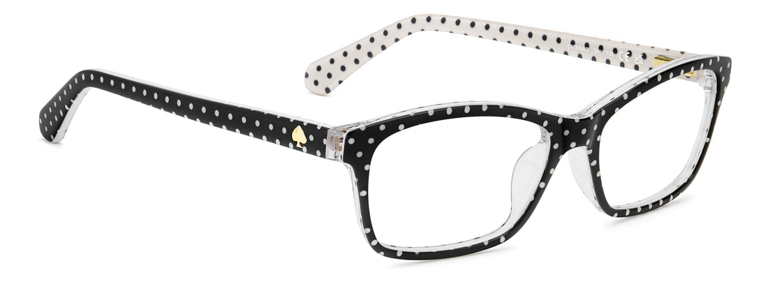 Prescription glasses kate spade catrina/3 tay estampado rectangular femenino size 51mm - Detailed view