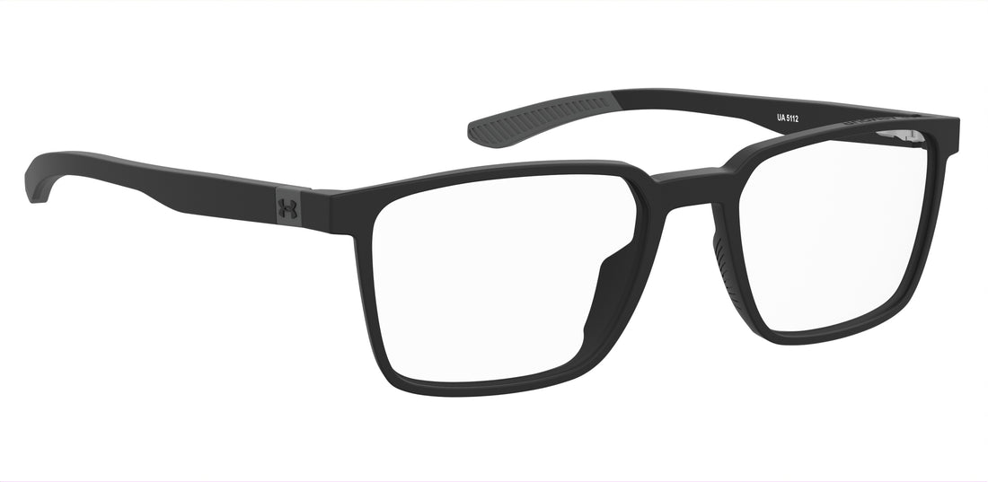 Gafas graduadas under armour ua 5112 o6w negro rectangular masculino talla 56mm - Vista de detalle