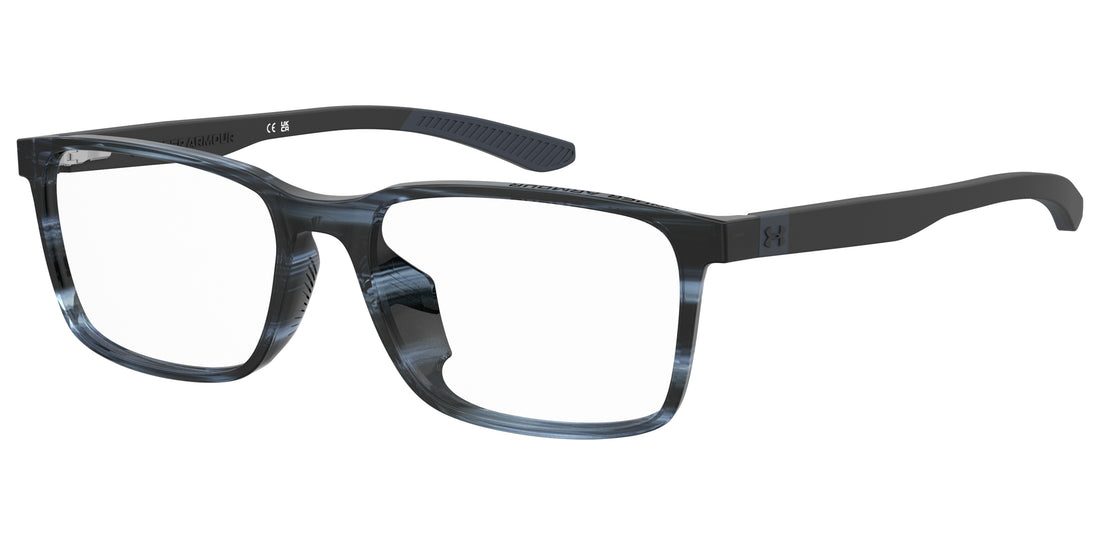 Gafas graduadas under armour ua 5117/f 3xj azul rectangular masculino talla 56mm - Vista principal