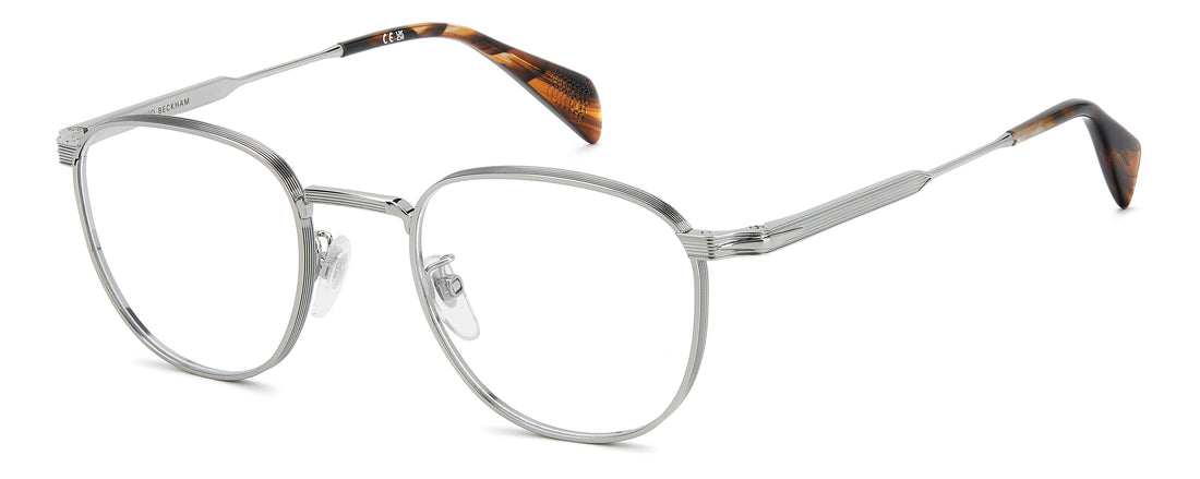 Gafas graduadas david beckham db 1241 wij plateado round masculino talla 49mm - Vista principal