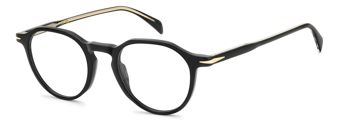 Óculos graduados david beckham db 1230 807 negro pantos masculino tamanho 48mm - Vista principal