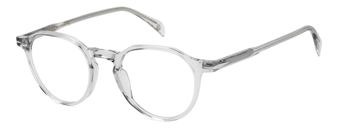 Óculos graduados david beckham db 1230 kb7 grey pantos masculino tamanho 48mm - Vista principal