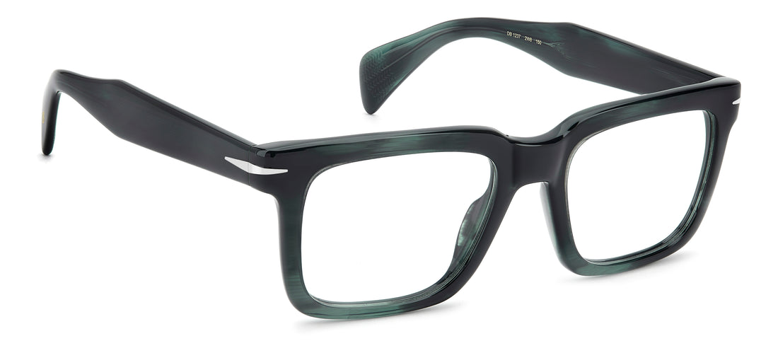 Gafas graduadas david beckham db 1237 2w8 grey square masculino talla 53mm - Vista de detalle