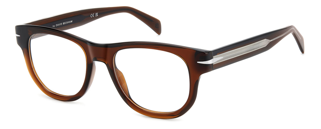 Gafas graduadas david beckham db 7164 09q marron square masculino talla 52mm - Vista principal