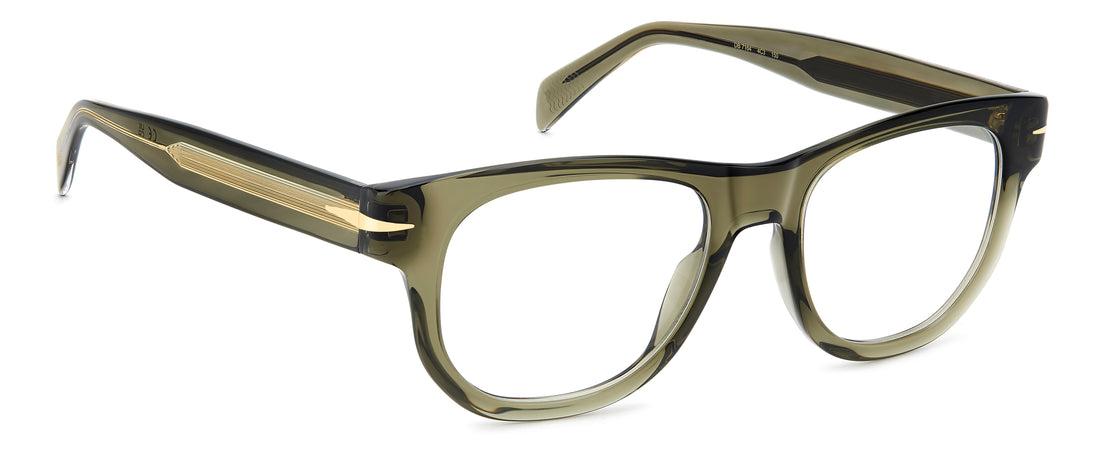 Gafas graduadas david beckham db 7164 4c3 verde square masculino talla 52mm - Vista de detalle