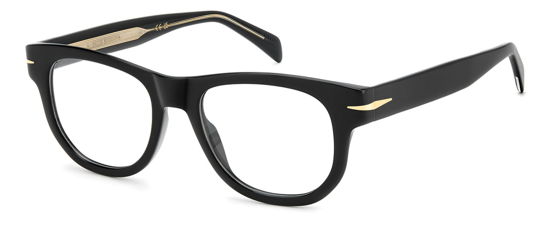 Gafas graduadas david beckham db 7164 807 negro square masculino talla 52mm - Vista principal