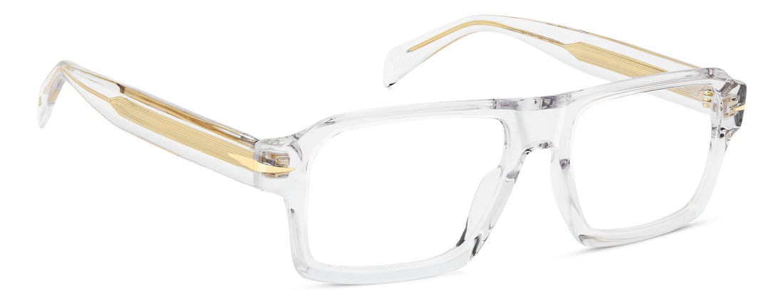 Gafas graduadas david beckham db 7165 900 transparente rectangular masculino talla 54mm - Vista principal