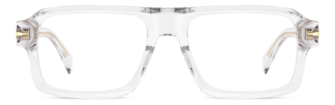 Gafas graduadas david beckham db 7165 900 transparente rectangular masculino talla 54mm - Vista de detalle