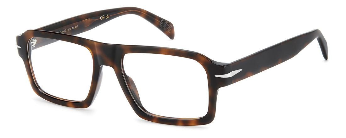 Gafas graduadas david beckham db 7165 wr9 marron rectangular masculino talla 54mm - Vista principal