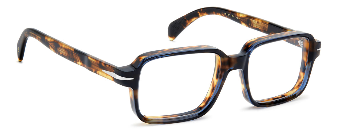 Gafas graduadas david beckham db 7167 4fk azul square masculino talla 52mm - Vista de detalle