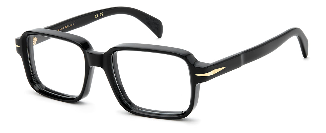 Gafas graduadas david beckham db 7167 807 negro square masculino talla 52mm - Vista principal