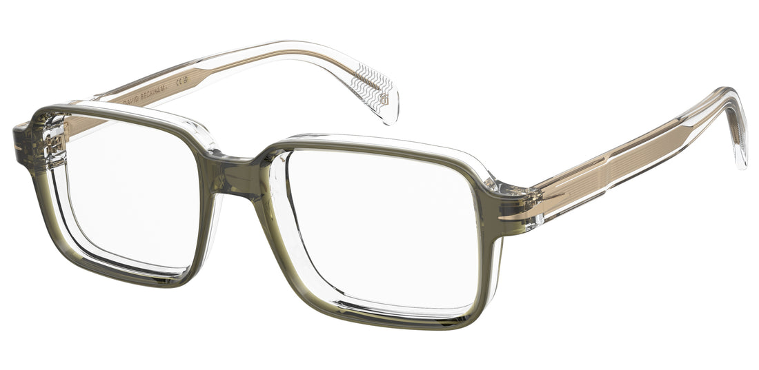 Gafas graduadas david beckham db 7167 b59 verde square masculino talla 52mm - Vista principal