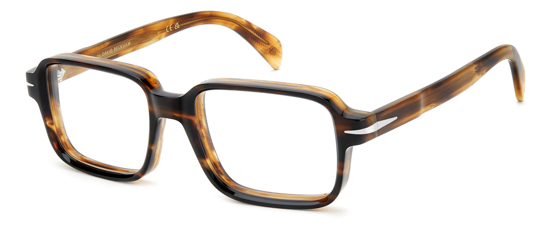 Gafas graduadas david beckham db 7167 ex4 marron square masculino talla 52mm - Vista principal