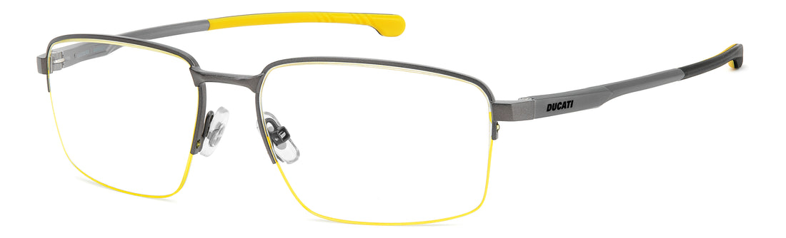 Gafas graduadas carrera ducati carduc 062 r80 plateado rectangular masculino talla 57mm - Vista principal