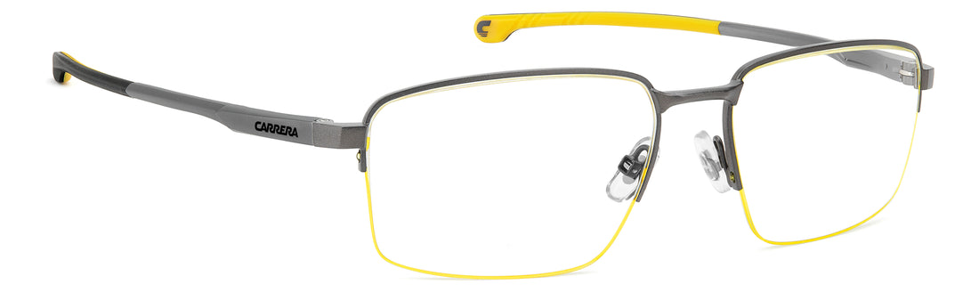 Gafas graduadas carrera ducati carduc 062 r80 plateado rectangular masculino talla 57mm - Vista de detalle