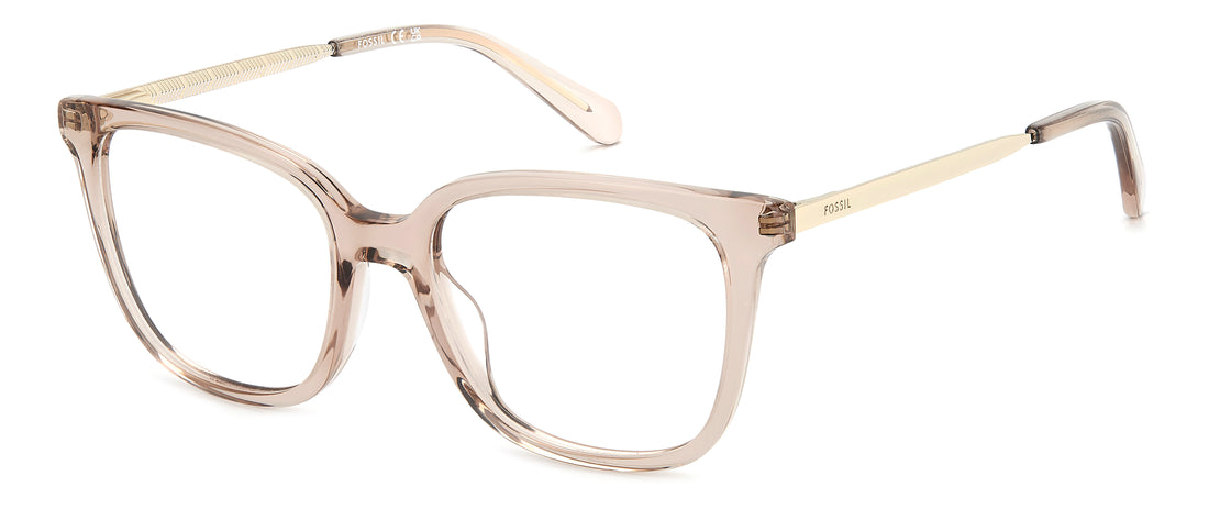 Lunettes de vue fossil fos 7218 fl4 transparente square femenino taille 52mm - Vue principale