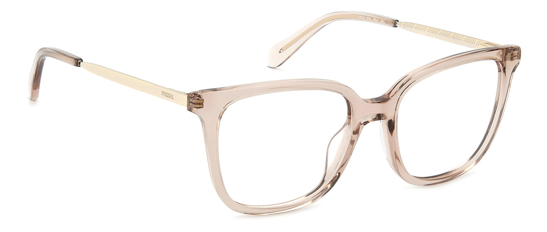 Lunettes de vue fossil fos 7218 fl4 transparente square femenino taille 52mm - Vue détaillée