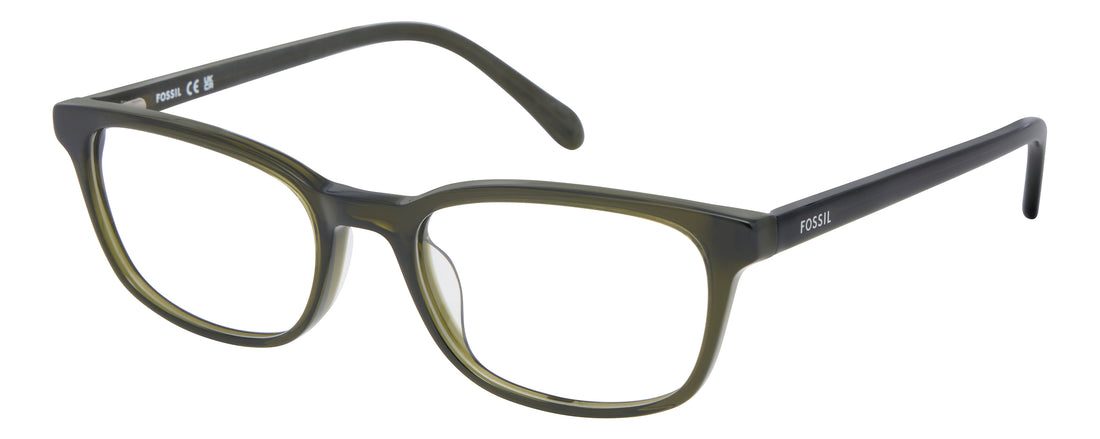 Lunettes de vue fossil fos 7220 1ed verde rectangular masculino taille 53mm - Vue principale