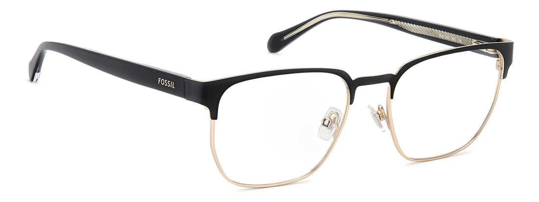 Lunettes de vue fossil fos 7221 003 negro rectangular masculino taille 54mm - Vue détaillée