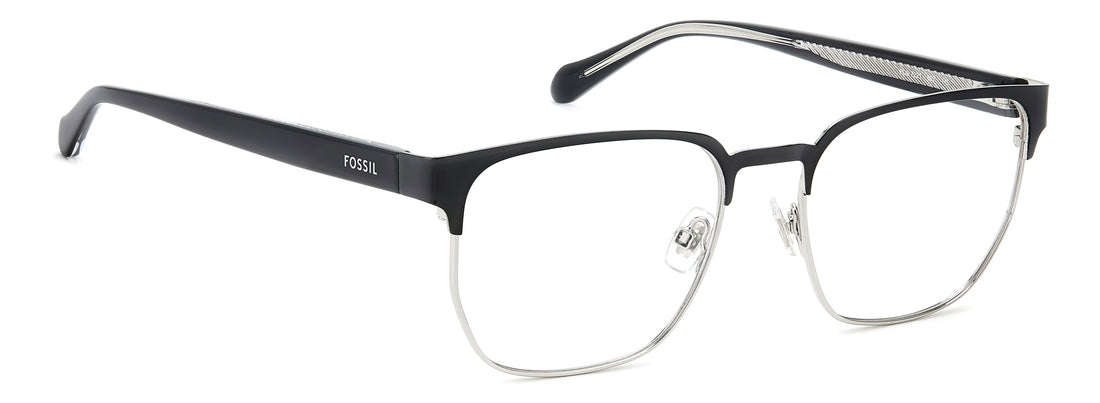 Lunettes de vue fossil fos 7221 807 negro rectangular masculino taille 54mm - Vue détaillée