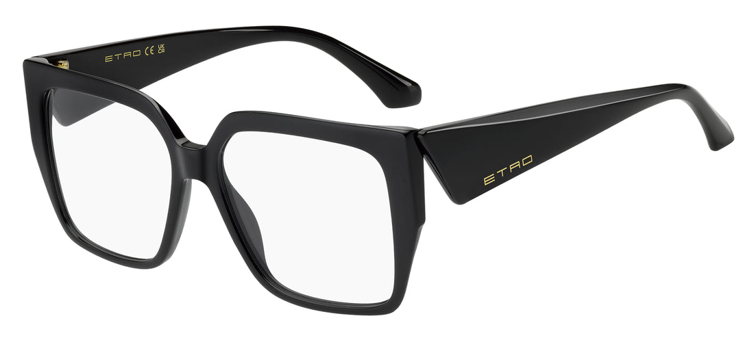 Prescription glasses etro 0124 807 negro square femenino size 54mm - Main view