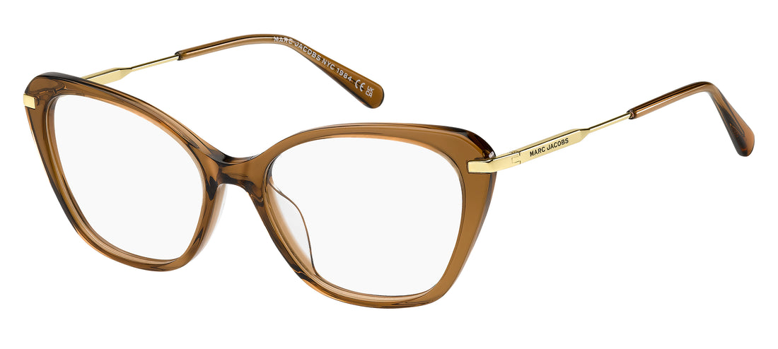 Óculos graduados marc jacobs marc 899/g 09q marron cat eye femenino tamanho 54mm - Vista principal