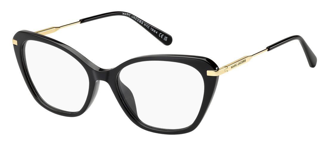 Óculos graduados marc jacobs marc 899/g 807 negro cat eye femenino tamanho 54mm - Vista principal