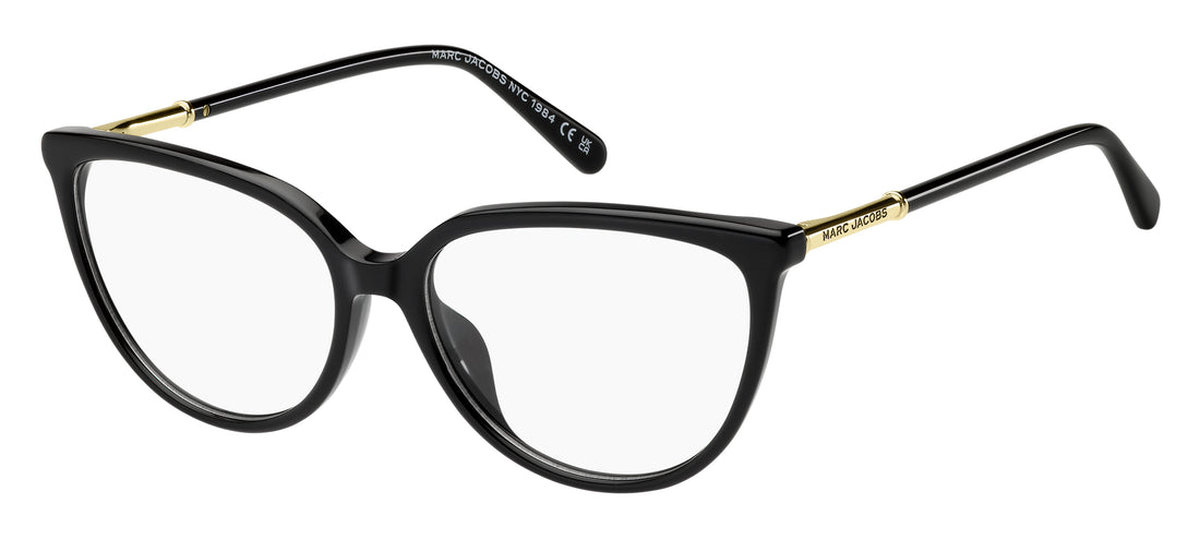 Óculos graduados marc jacobs marc 900/g 807 negro cat eye femenino tamanho 55mm - Vista principal