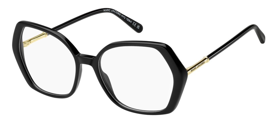 Óculos graduados marc jacobs marc 901 807 negro square femenino tamanho 55mm - Vista principal