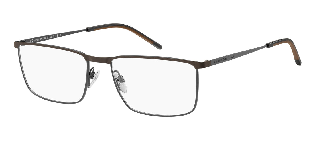 Gafas graduadas tommy hilfiger th 2333 05n plateado rectangular masculino talla 59mm - Vista principal
