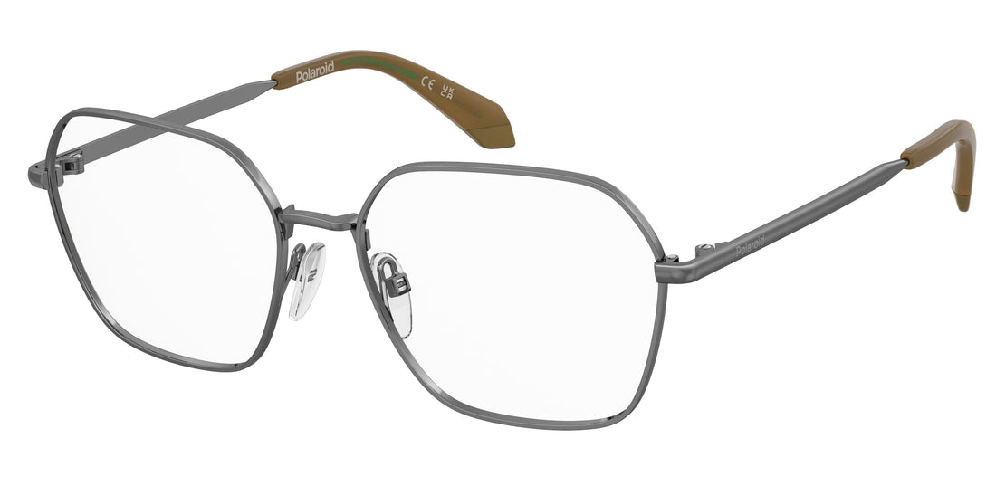 Gafas graduadas polaroid kids pld d850 kj1 plateado square infantil talla 54mm - Vista principal