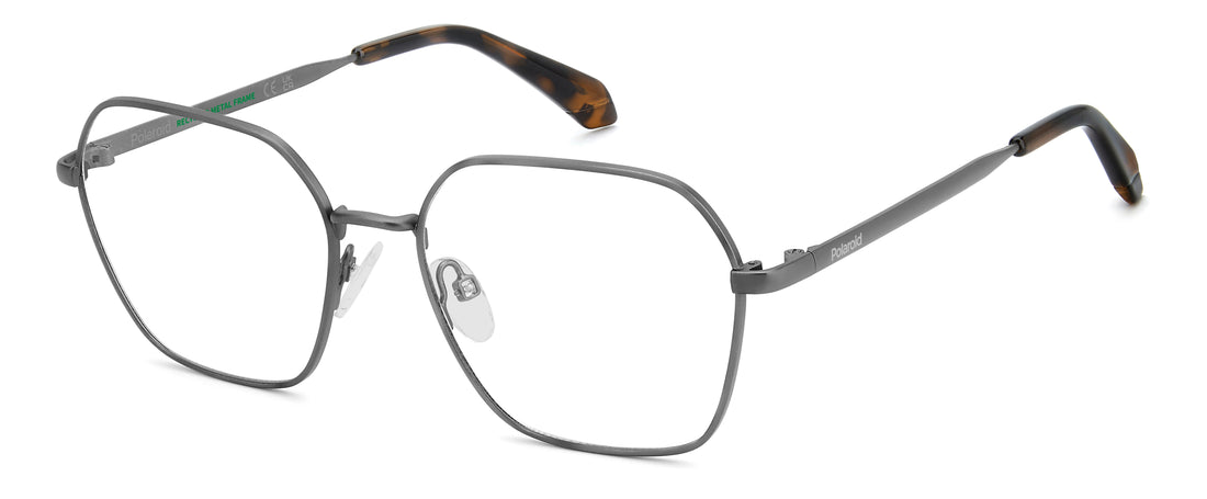 Gafas graduadas polaroid kids pld d850 r80 plateado square infantil talla 54mm - Vista principal