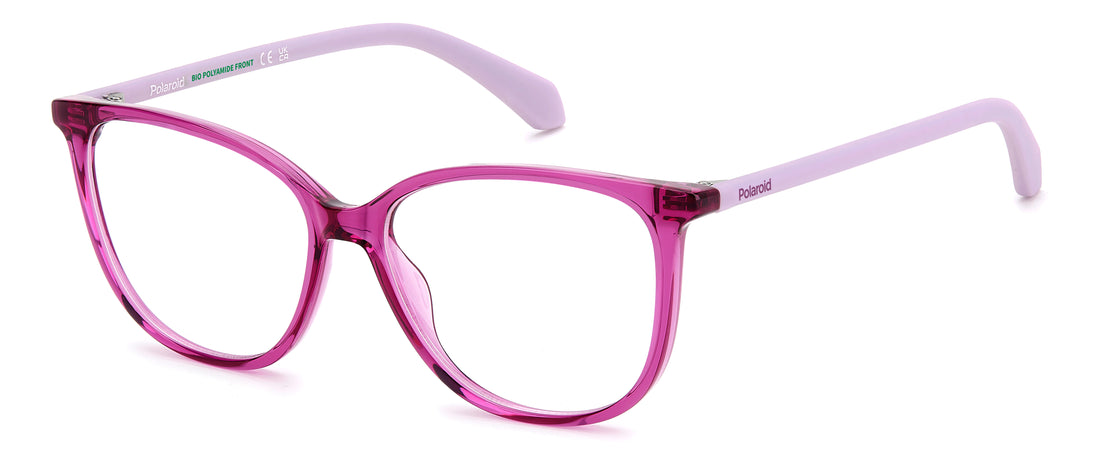 Gafas graduadas polaroid kids pld d853 0t7 burdeos butterfly infantil talla 50mm - Vista principal