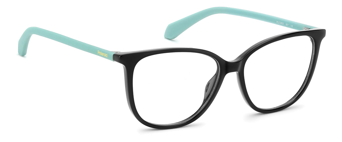 Gafas graduadas polaroid kids pld d853 807 negro butterfly infantil talla 50mm - Vista de detalle
