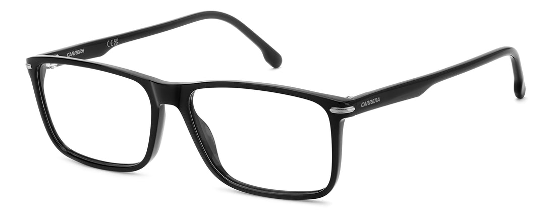 Gafas graduadas carrera 382 807 negro rectangular masculino talla 54mm - Vista principal