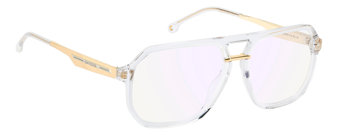 Óculos graduados carrera victory c 23 rej 2y dorado pilot masculino tamanho 58mm - Vista de detalhe