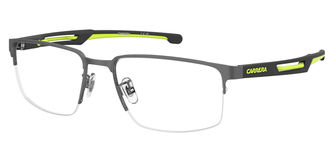 Brillen carrera 8932/g r80 plateado rectangular masculino größe 56mm - Hauptansicht