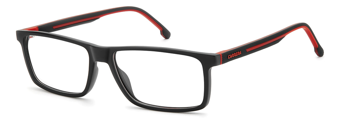Óculos graduados carrera 8929 blx negro rectangular masculino tamanho 56mm - Vista principal