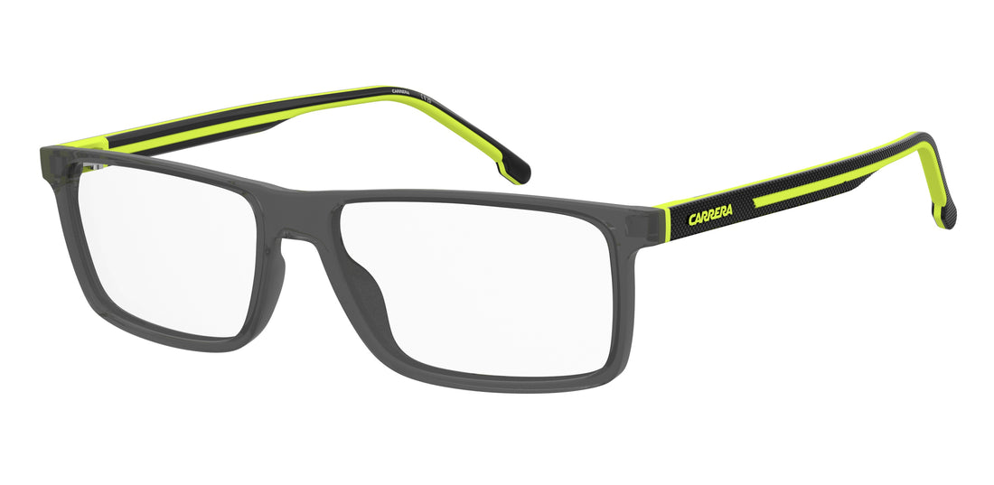 Óculos graduados carrera 8929 xyo grey rectangular masculino tamanho 56mm - Vista principal