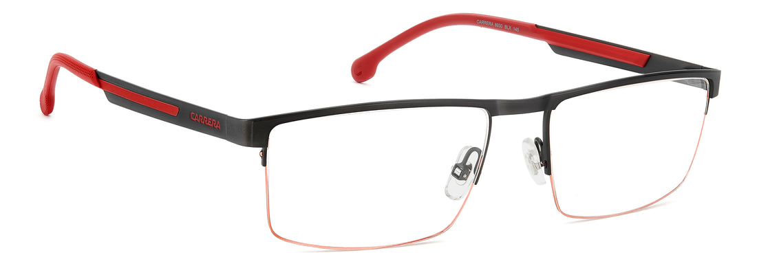 Brillen carrera 8930 blx negro rectangular masculino größe 57mm - Detailansicht