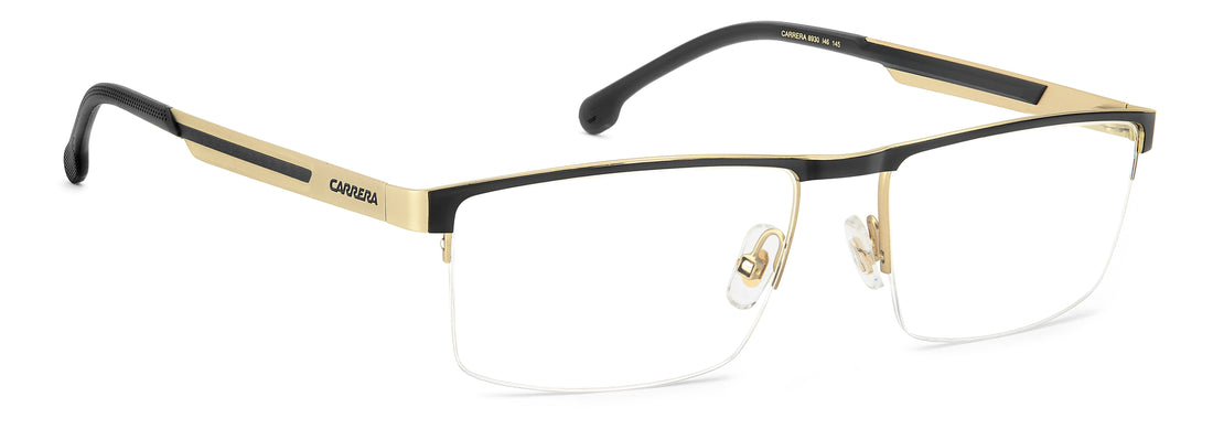 Brillen carrera 8930 i46 negro rectangular masculino größe 57mm - Detailansicht