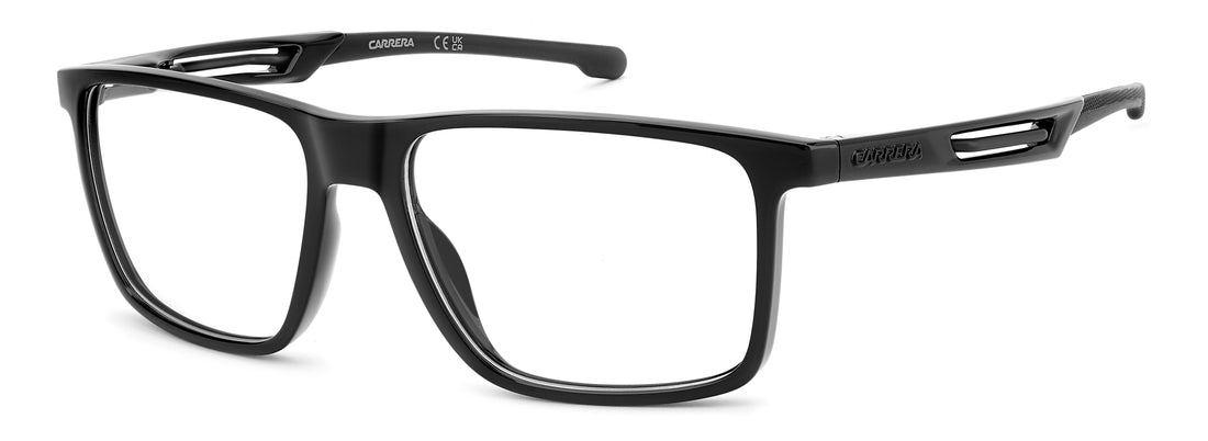 Brillen carrera 8931 807 negro rectangular masculino größe 55mm - Hauptansicht