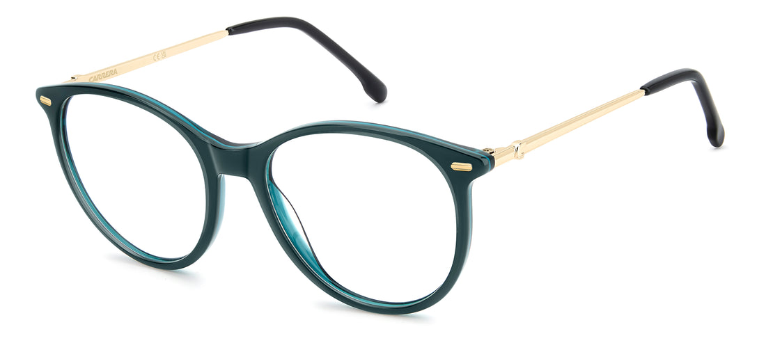 Occhiali da vista carrera 3094 zi9 verde round femenino taglia 53mm - Vista principale