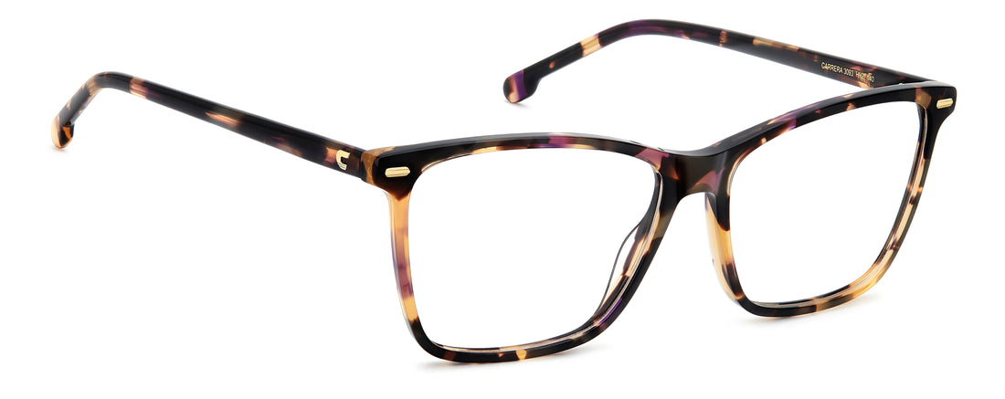 Brillen carrera 3093 hkz violeta butterfly femenino größe 56mm - Detailansicht