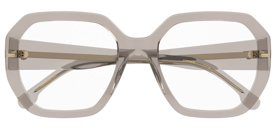 Brillen carrera 3097 fwm beige square femenino größe 54mm - Detailansicht