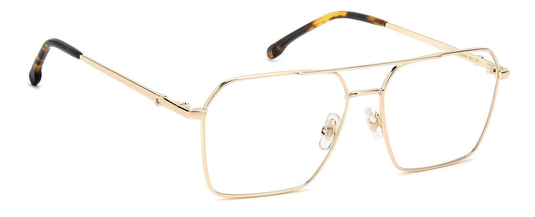 Occhiali da vista carrera 3096 000 dorado square femenino taglia 55mm - Vista dettagliata