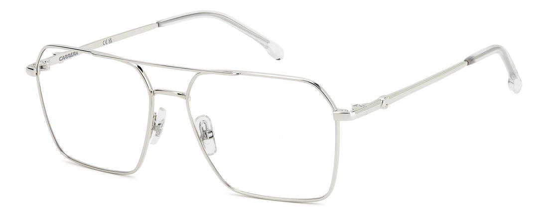 Occhiali da vista carrera 3096 010 plateado square femenino taglia 55mm - Vista principale