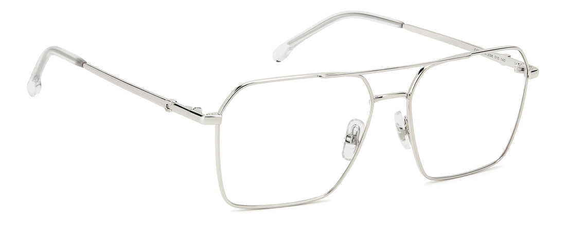 Occhiali da vista carrera 3096 010 plateado square femenino taglia 55mm - Vista dettagliata