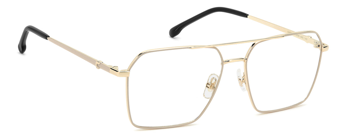 Occhiali da vista carrera 3096 84e dorado square femenino taglia 55mm - Vista dettagliata